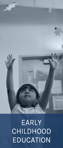 preschool girl reaching for the stars - black and white
